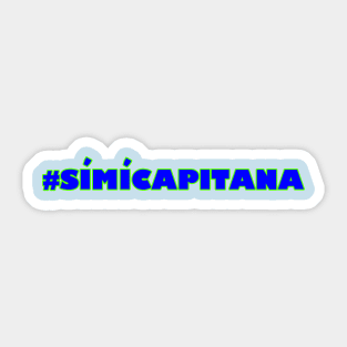 Hashtag Si Mi Capitana Sticker